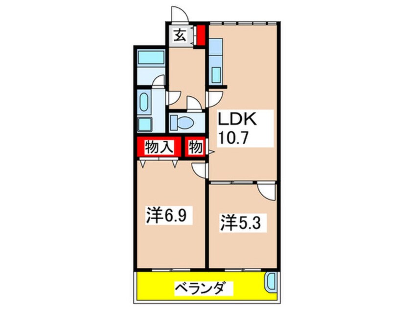 間取図 グレース宝塚