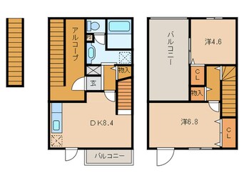 間取図 グランアヴァンティⅡ　B棟