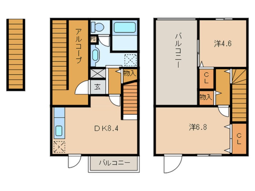 間取図 グランアヴァンティⅡ　B棟
