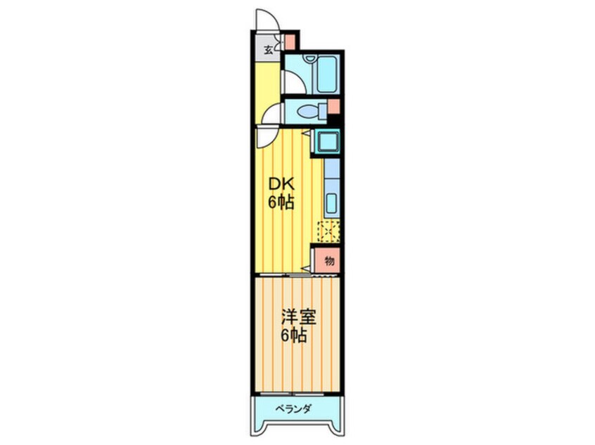 間取図 メゾン・澤村－２