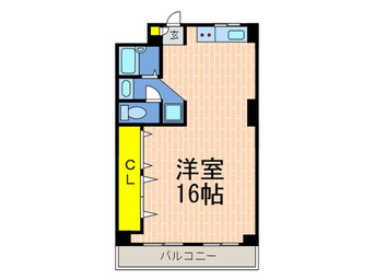 間取図 中央コア