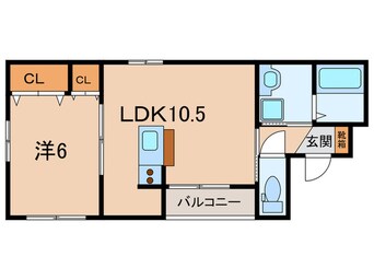 間取図 メゾンベールひじりの杜