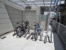 駐輪場 メゾンベールひじりの杜