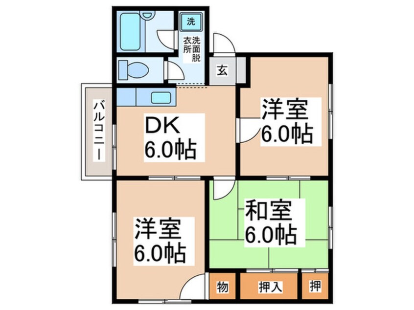 間取図 コンフィアンス