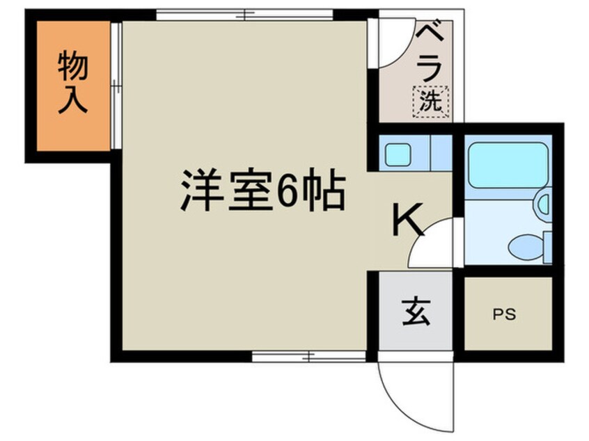 間取図 カーサヴェルデ東福寺