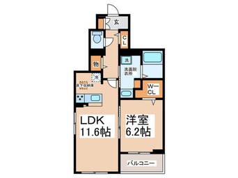 間取図 仮)メゾン　ヴォロンテ　Ⅰ
