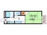 フレグランス井上 1Kの間取り
