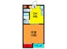ＳＰマンション 1DKの間取り