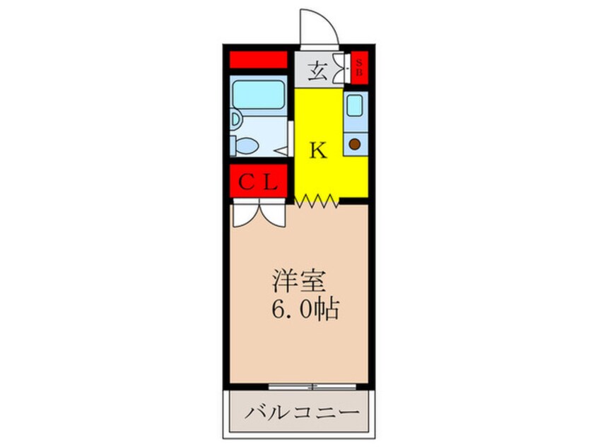 間取図 第８東昌ハイツＡ棟