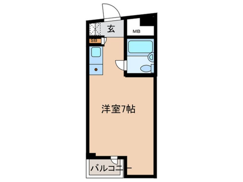 間取図 プリエールＪＲ塚口駅前