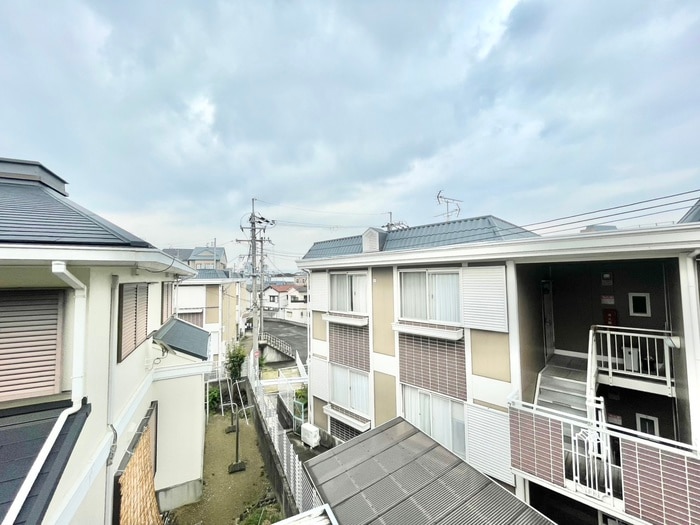 室内からの展望 パークヒル枚方Ｄ棟