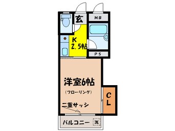 間取図 橋本ハイツ