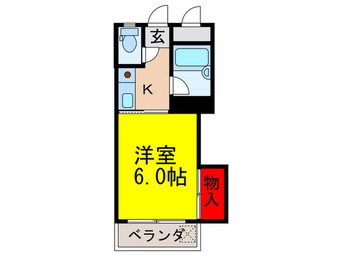 間取図 橋本ハイツ