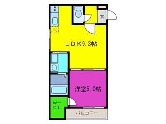 間取図 フジパレス諏訪ノ森Ⅲ番館