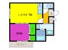 フジパレス諏訪ノ森Ⅲ番館 1LDKの間取り