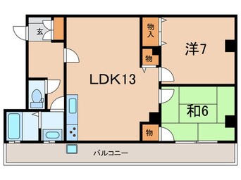 間取図 ポコアポコ本山メゾン