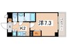 レジュールアッシュ天王寺(404) 1Kの間取り