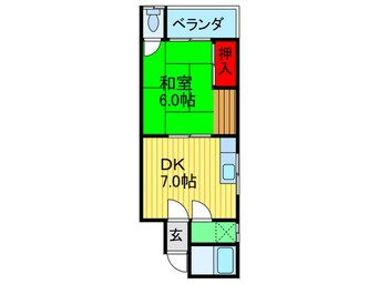 間取図 大倉ハイツ