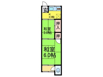 間取図 大倉ハイツ