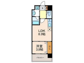 間取図 雅　長岡天神