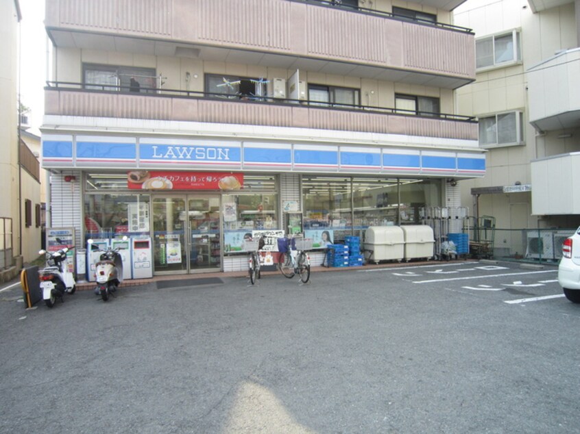 ローソン枚方甲斐田店(コンビニ)まで585m パークヒル枚方Ｃ棟