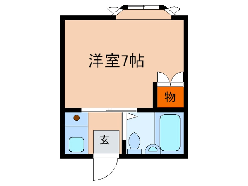 間取図 サンシャインミト