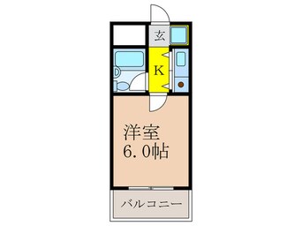 間取図 ミフネセントラルベア東淀川