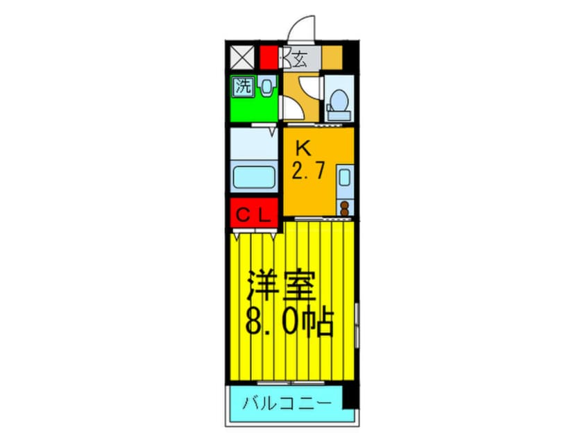 間取図 ロ－タリ－マンション香里西之町