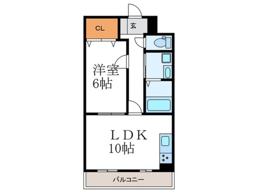 間取図 カトル・セゾン