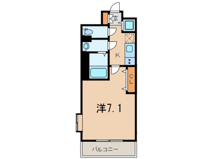 間取図 Ｌｕｘｅ東灘