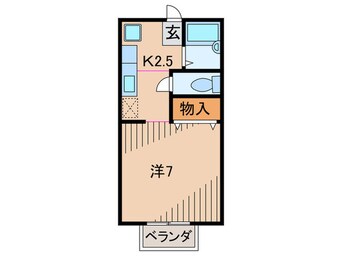 間取図 エスペーロ 甲東