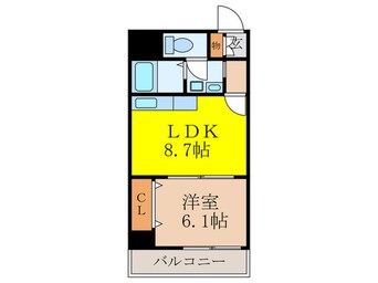 間取図 マイルド新大阪レジデンス３号館