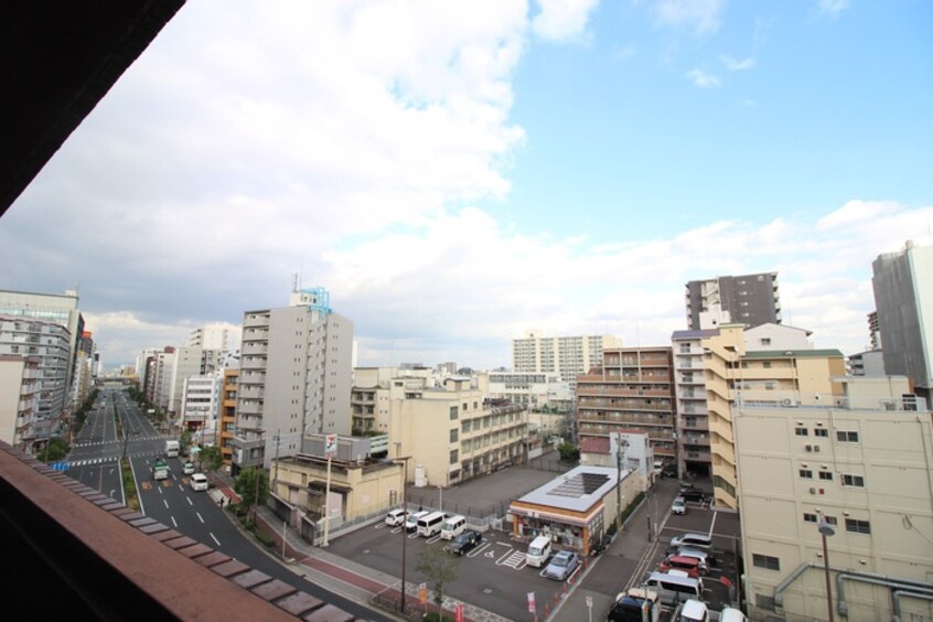 室内からの展望 マイルド新大阪レジデンス３号館