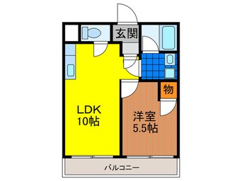 間取図 エスポワ－ル