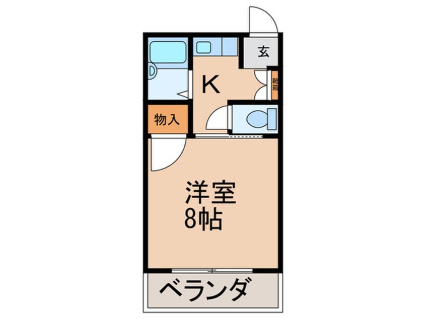 間取図 パレスＭＴ