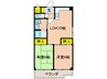 STマンションⅢ 2LDKの間取り