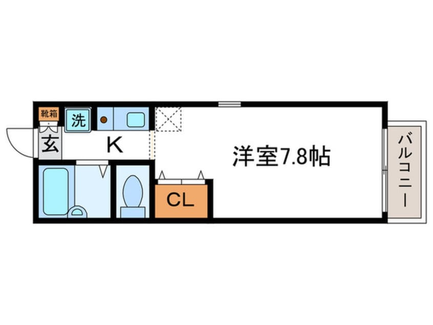 間取図 ブランド－ル松尾