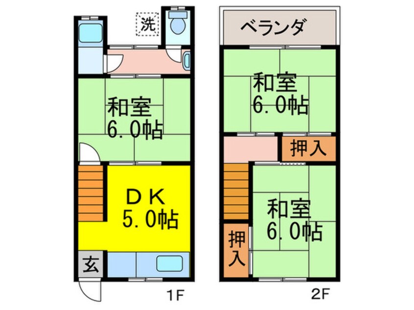 間取図 伸光荘