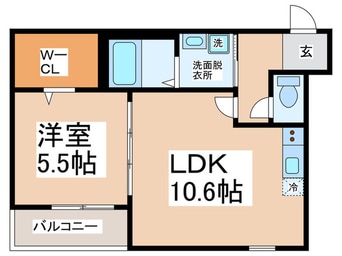 間取図 ＣＡＳＡ・ＣＯＭＦＯＲＴ