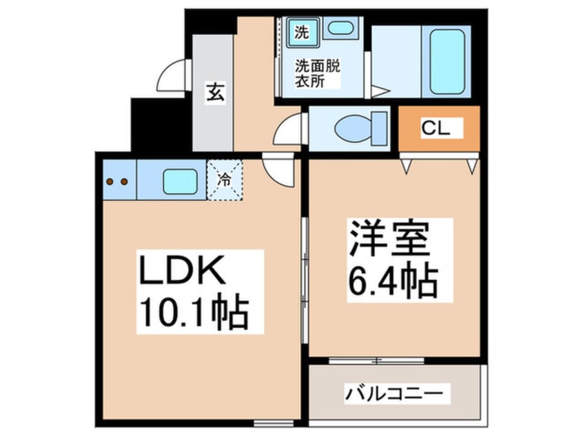 間取図 ＣＡＳＡ・ＣＯＭＦＯＲＴ