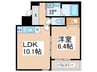 ＣＡＳＡ・ＣＯＭＦＯＲＴ 1LDKの間取り