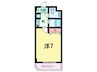 オズコ－ト神戸本山 1Kの間取り