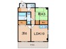 フェイバリーハウス 2LDKの間取り