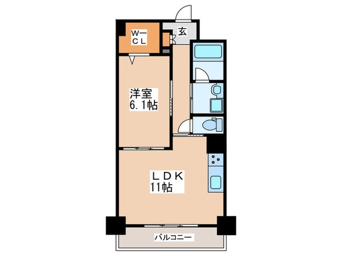 間取り図 アベニール四天王寺