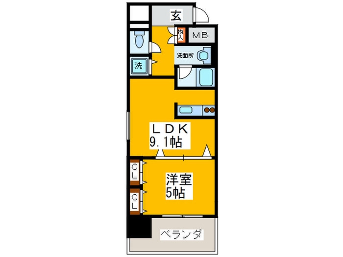 間取り図 Ｃａｓａ　Ｌａ　Ｆｕｅｎｔｅ
