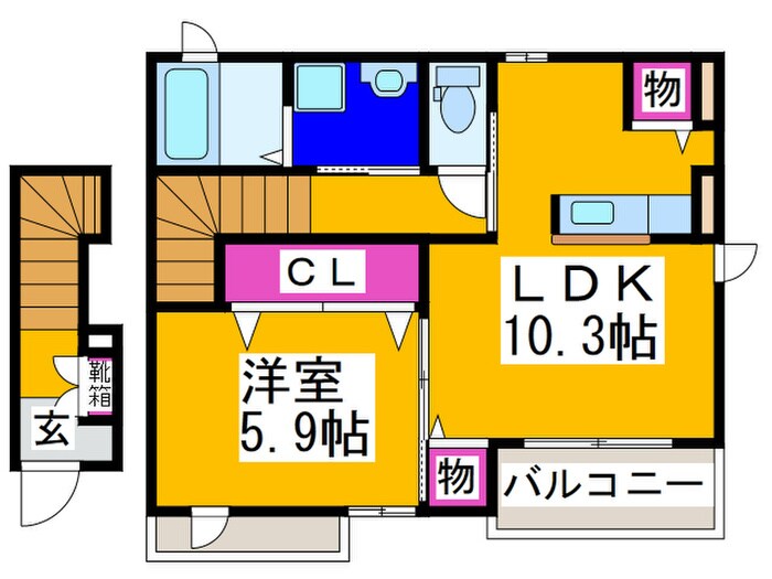 間取り図 プラシージュ