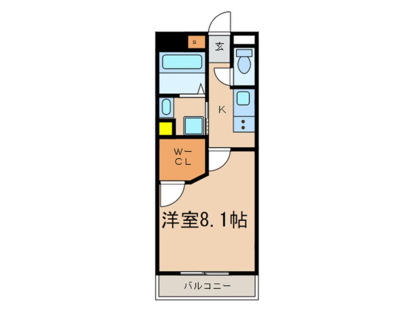 間取図 パルティール広野