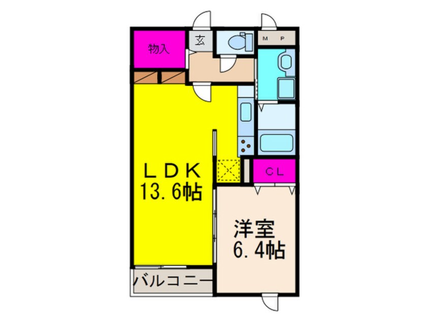 間取図 L iLL登町