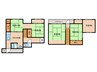 大久保町大窪戸建て 5DKの間取り