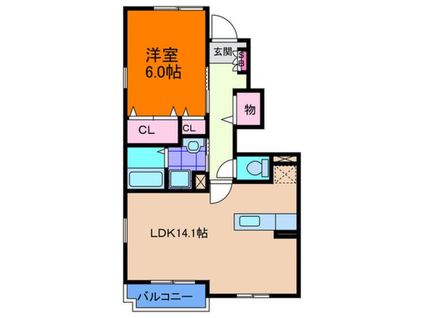 間取図 アルド－レドゥエ